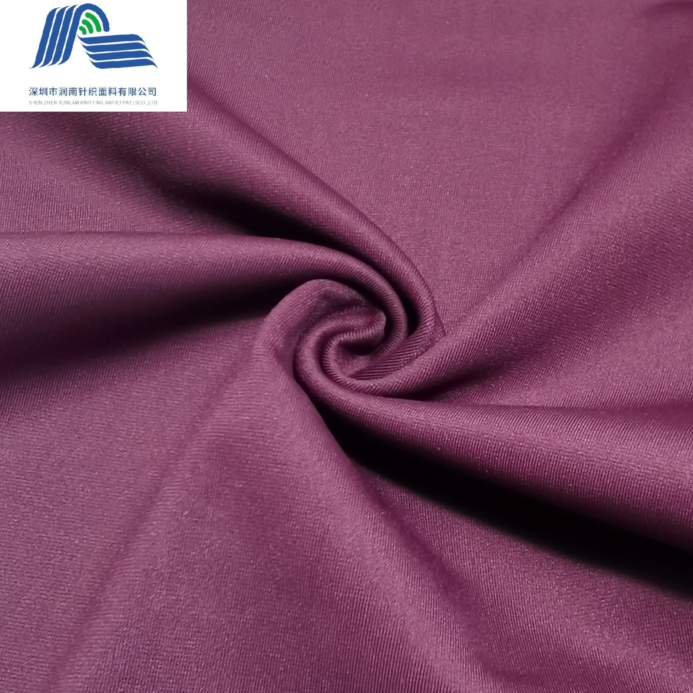 2022 New Design Runlam wrap knitting milk fiber 73 polyester 27 spandex Interlock leggings lululemon fabric