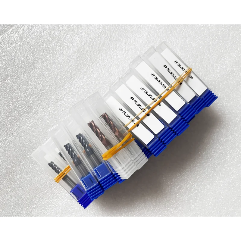 Professional 3flute 4flute End Mill Bit Solid Carbide Tools Drill for CNC Milling Cutter 45HRC 55HRC 65HRC Acrylic Cutting Tools
