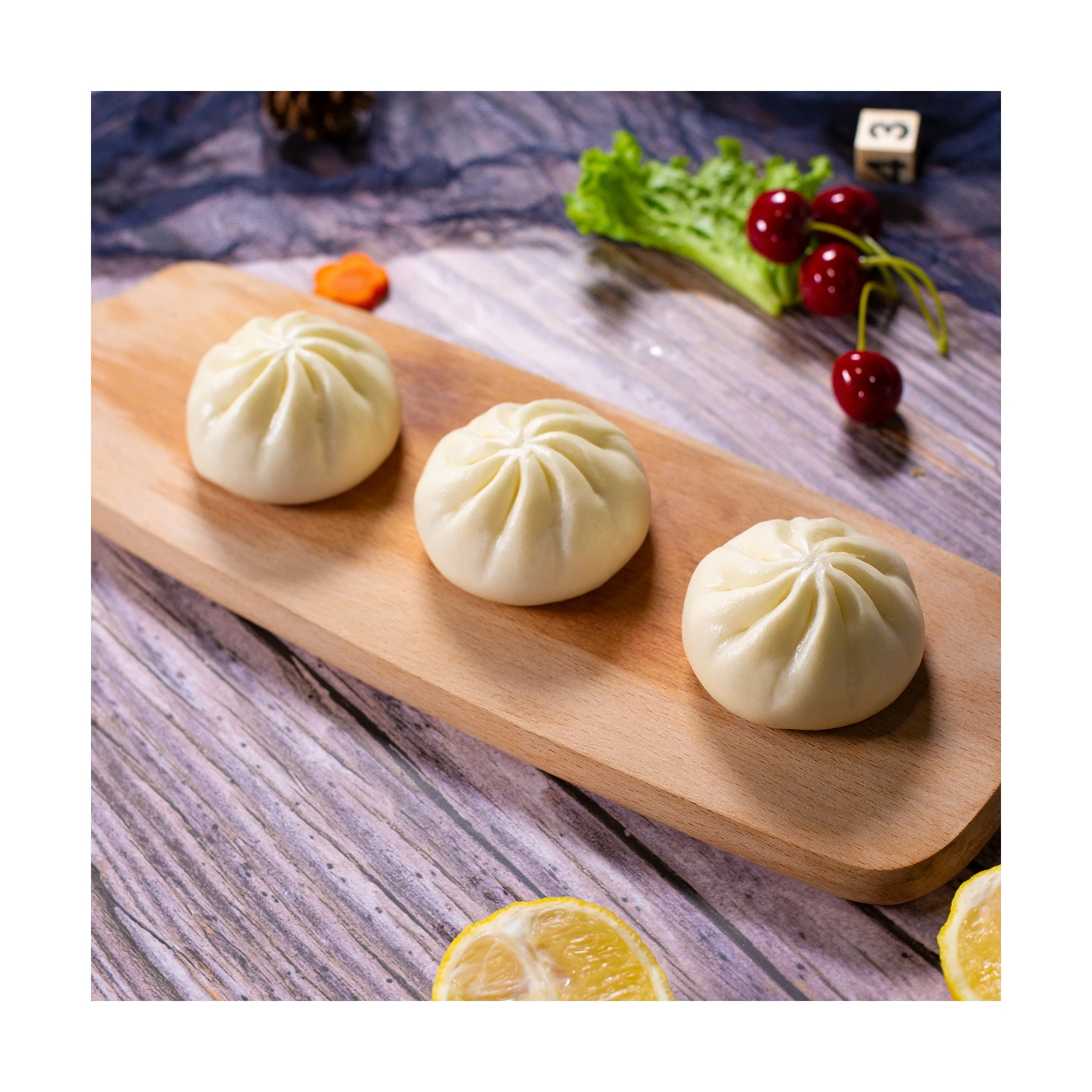 Duck Meat Stuffing Cute Character Food Frozen Steam Bun