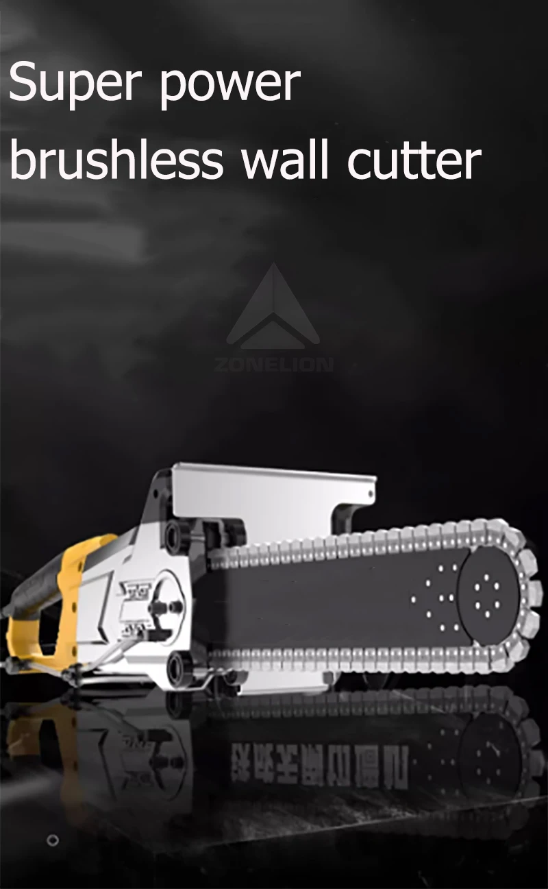 Home Use Reinforced Concrete Cutting New or Used Electric Chain Cutting Saw Manual Tension Band Saw Machine