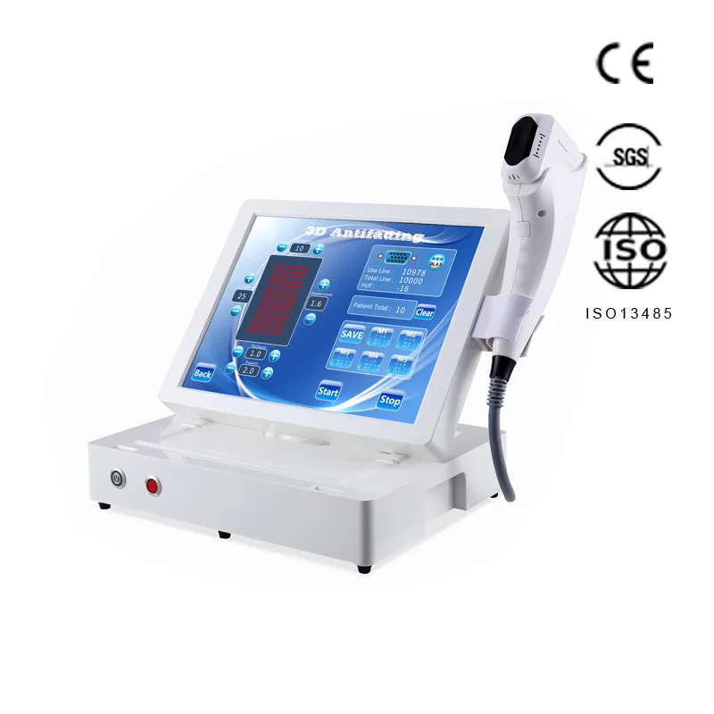 Wholesale 3D HIFU wrinkle removal beauty equipment 3D antifading machine for wrinkle removal