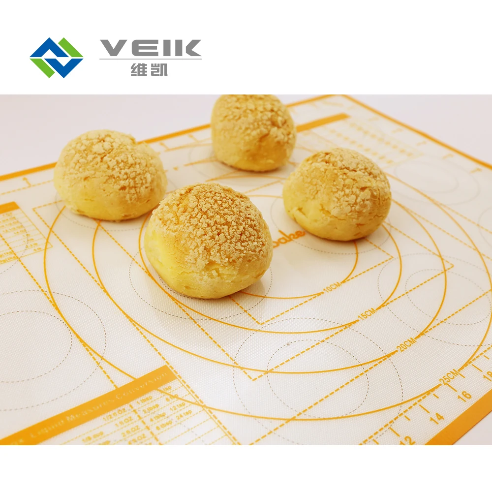 Customized Factory direct and customized pastry Dough rolling mat silicone cooking mat