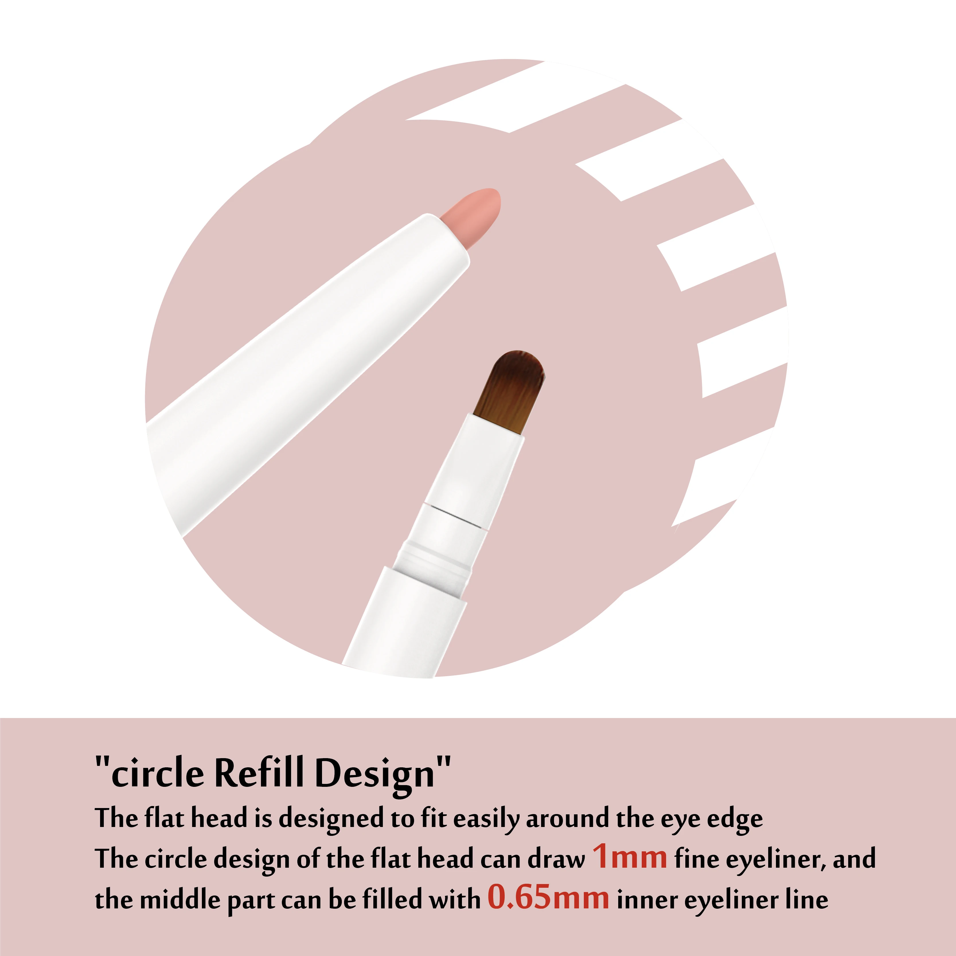 Оптовая продажа, многохромовая гладкая Водонепроницаемая веганская твист-ап стойкая кремовая бархатная матовая лайнер