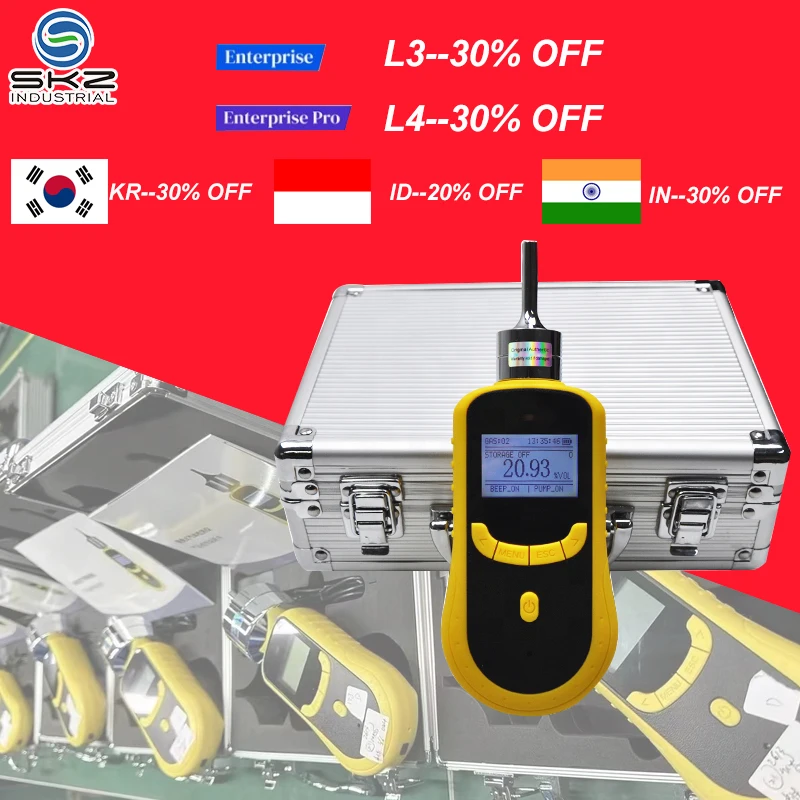 SKZ1050-NH3 портативный газоанализатор N2 для измерения газа фермы станция жидкого аммиака Многодиапазонная опция