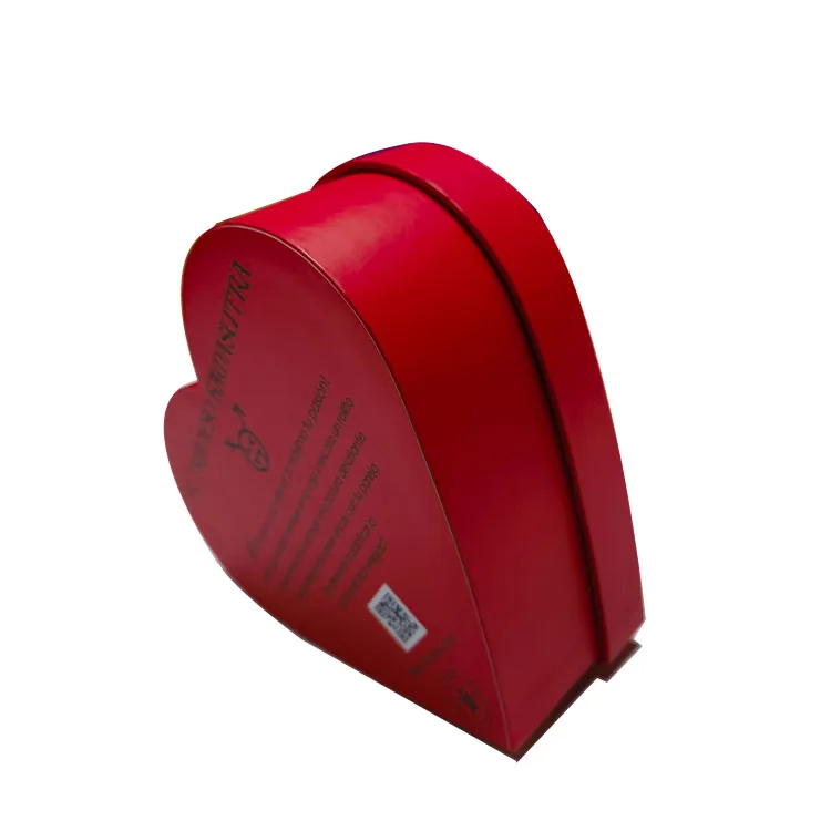 Wholesale Luxury Heart-Shape Preserved Cardboard Gift Flower Heart Boxes