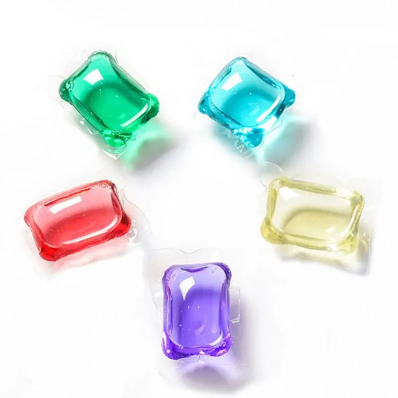 
Best Selling Custom Color Shape Washing Clothes Concentrated Washing Capsules Eco Laundry Detergent Pods Wholesale 