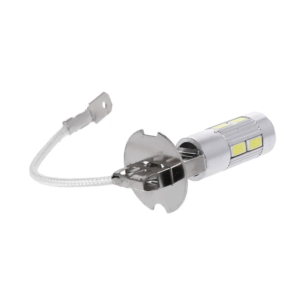 Автомобильные светодиодные фары на крыше H3 H1 10SMD 5630 высокие Ходовые огни декодирование противотуманных ламп