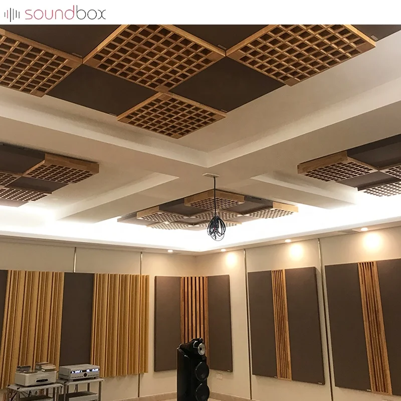 Soundbox listening room diffuser panel studio office acoustic panel wall-mounted balanced reflection panels