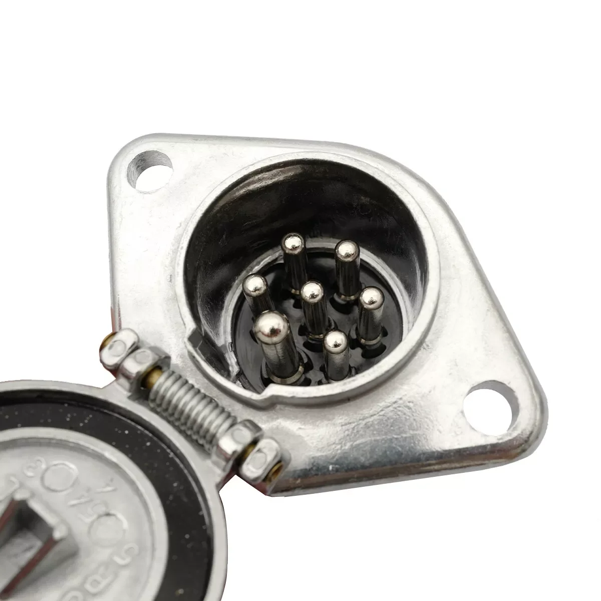European Standard 7 Core S Type Aluminum Trailer Socket 24v Trailer Connector Trailer Connector Plug