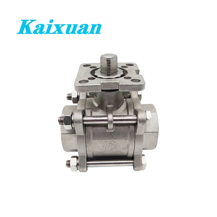 Ss304 316 из нержавеющей стали 3 шт. Высокая платформа шаровой клапан для автоматического шарового клапана