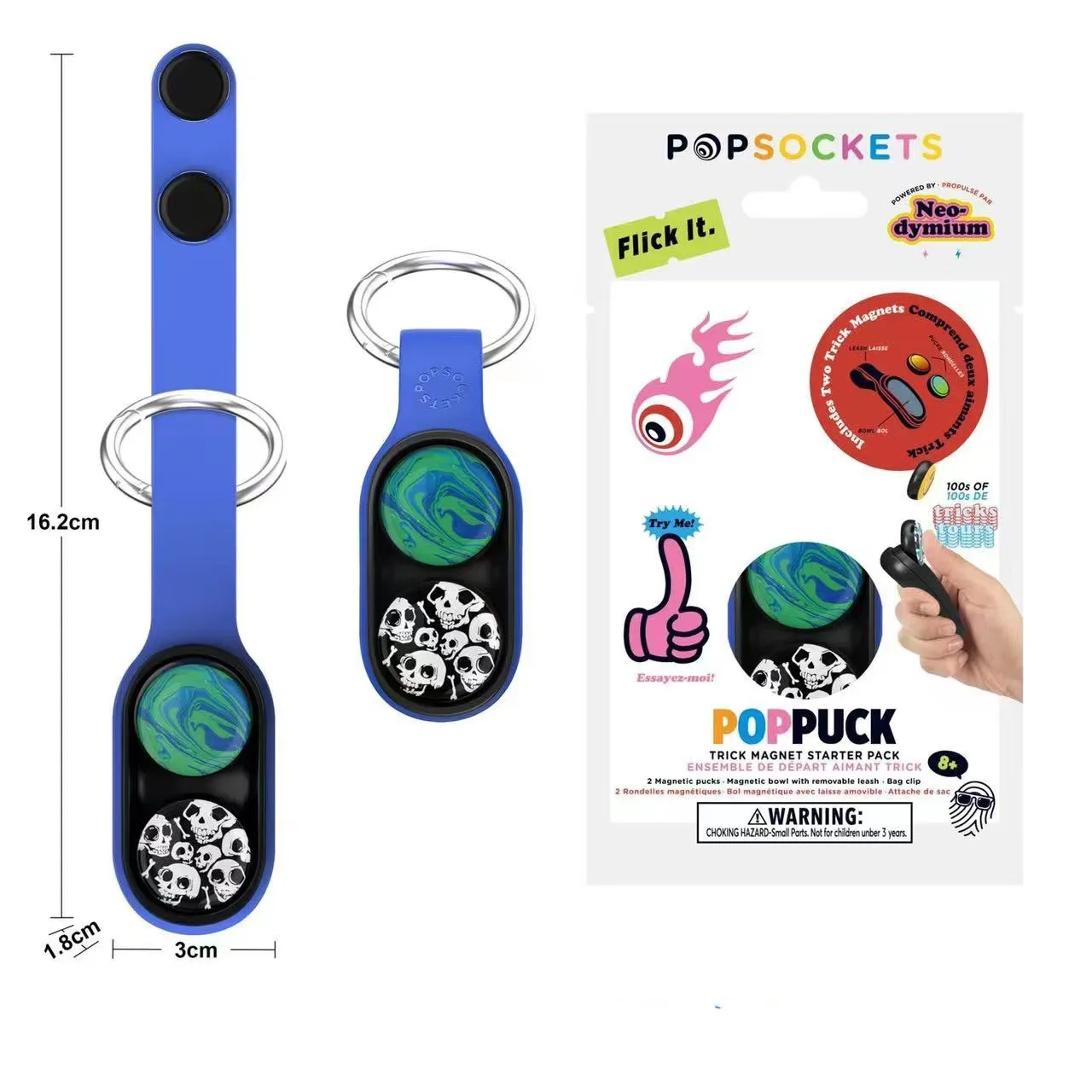 2025 Hot New Arrival Pop Toys Stress Relief Funny Christmas Gift Trick Magnet For Boys Girls Kids