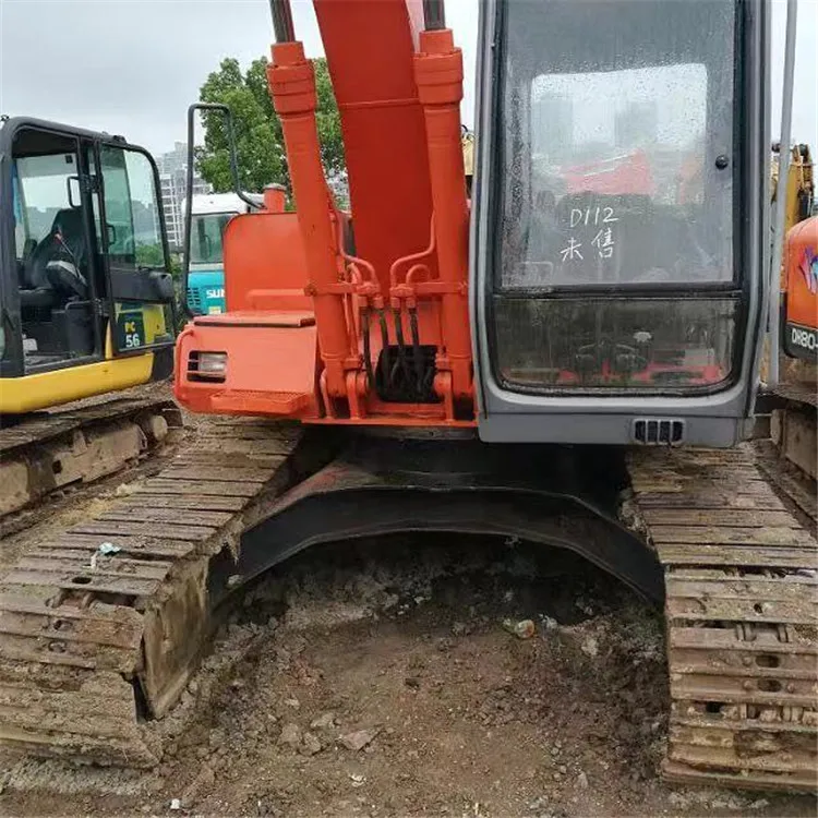 Used Hitachii Ex120 12 ton hydraulic Crawler Excavator with good condition cheap for sale
