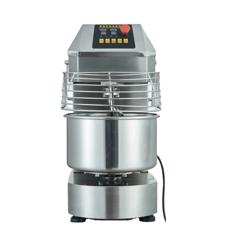 Two-Speed Double Acting Dough Mixer Automatic Dough Kneader Electric Spiral Dough Mixer