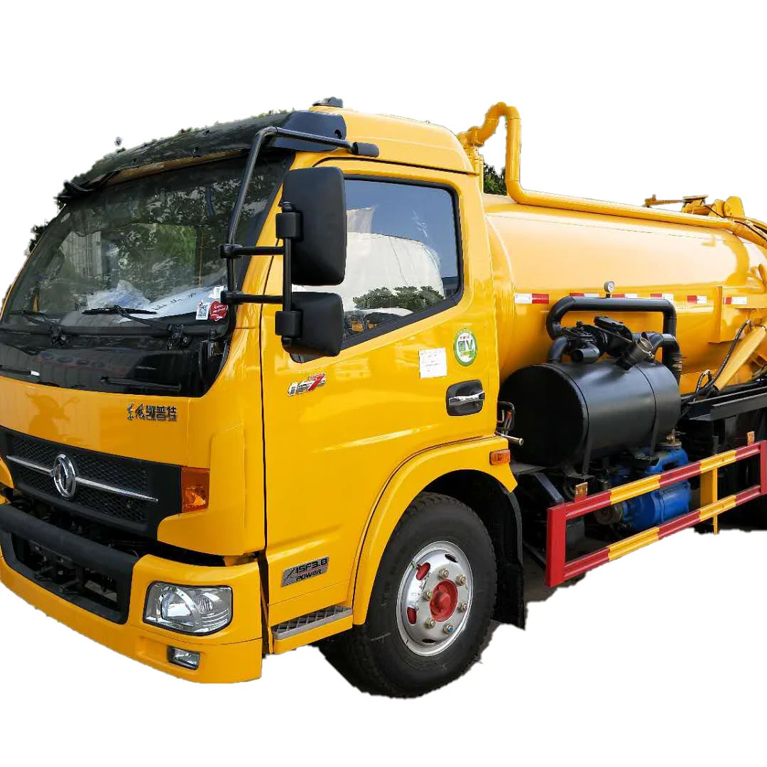Dongfeng Vacuum Sewage Suction Truck new septic tank vacuum sewage suction truck