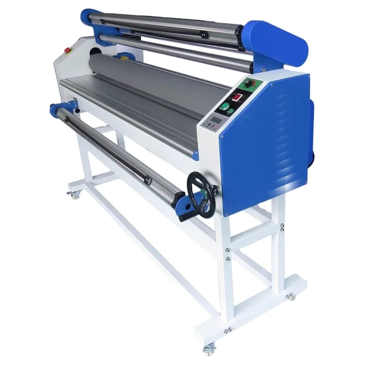 Laminating width less than 1580mm automatic hot cold laminator laminating machine for advertising company use