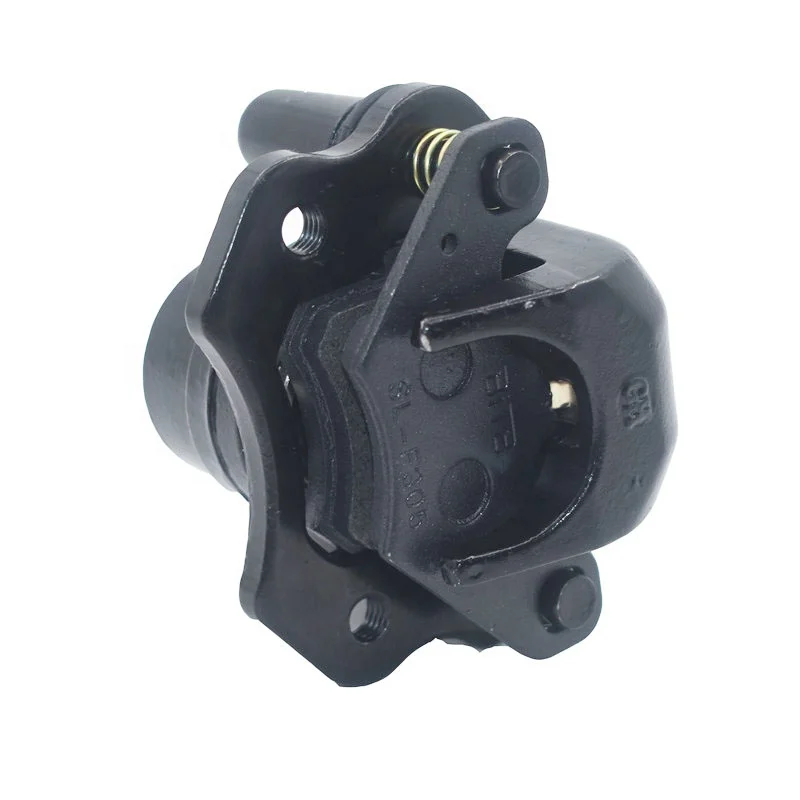 ATV Rear Brake Caliper With Brake Pads Match Left Front Hand Brake Lever Fit For Chinese Quad 50 70 90 110 125 150CC