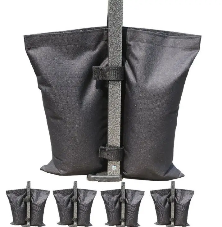 
Canopy Weight Bags Leg Weights for Pop up Canopy Weighted Feet Bag Sand Bag Black 