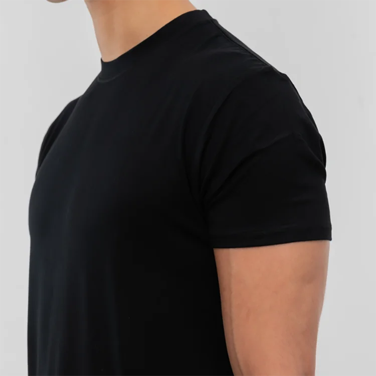 Wholesale Pima Cotton T Shirts Muscle Fit T Shirt Blank T-shirts