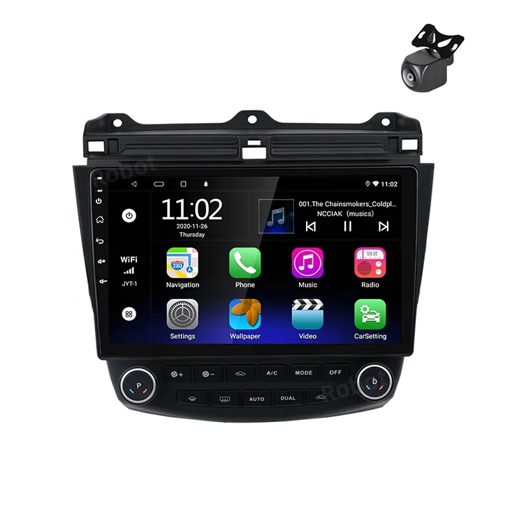 
Android car stereo radio dvd Car audio system Car video For honda Accord2009-2007 