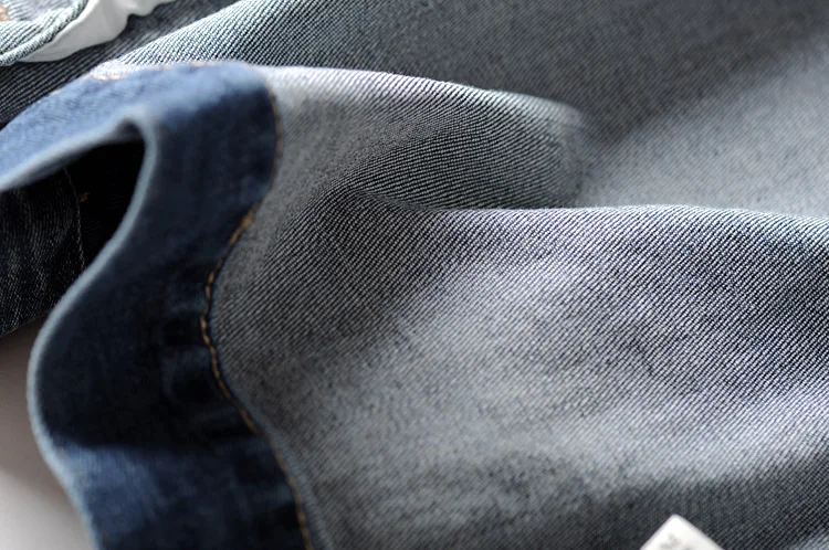 
Bomber Regular Length High Quality Jean Jackets Wonen Denim Jacket Jeans 