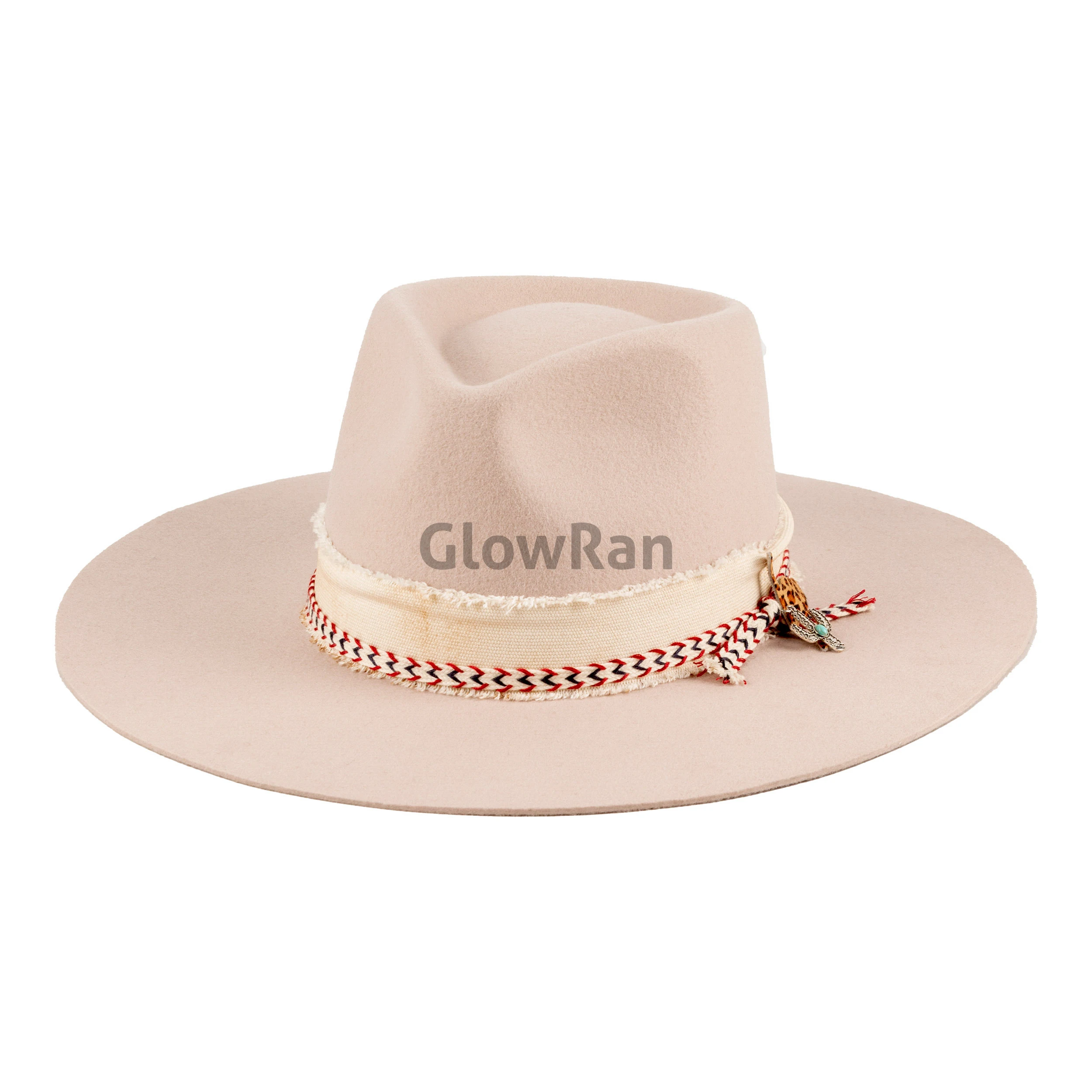 Wholesale 2024 New Style Wool Felt Fedora Hats Unisex Fashion Design In Stock