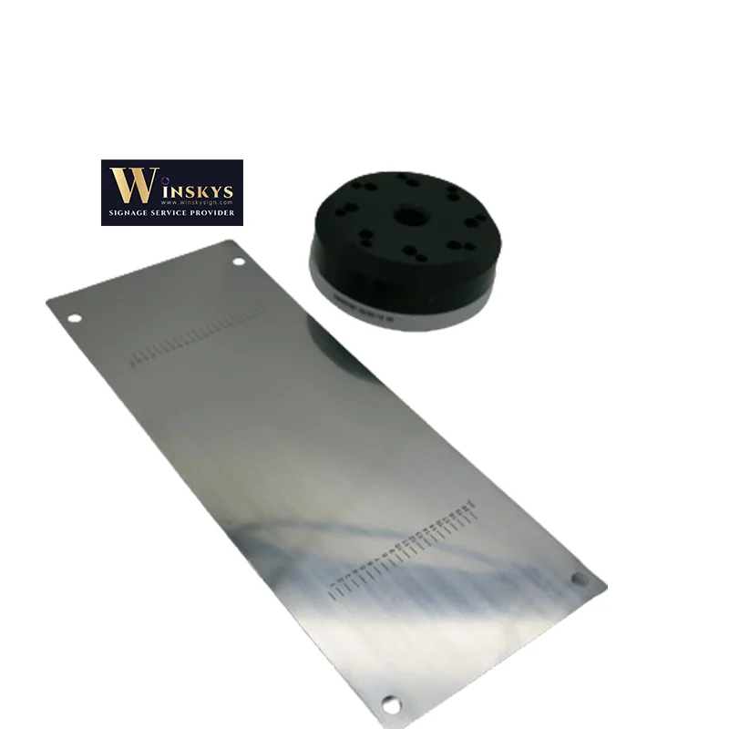 Wholesale Pad Printing Cliches Thin Steel Pad Printing Plates For Ink Cup Pad Printing