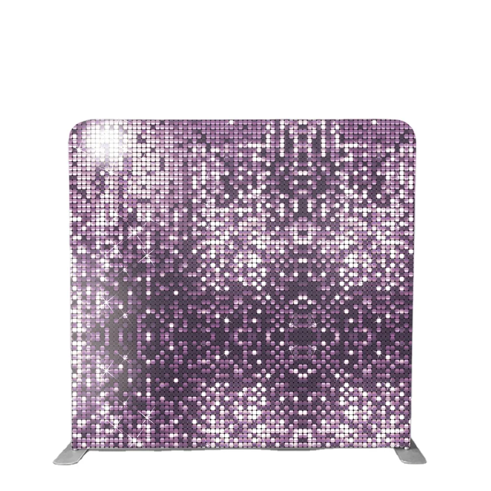 Easy Installation Aluminum Tube Stand Rally Fabric Pillowcase Cover Photo Booth Backdrop Stand