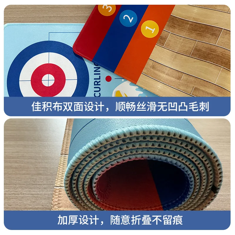 Family School Portable Mini Tabletop Kids interactive toy indoor sports interactive aircraft golf curling custom board game