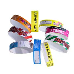 Paper Tyvek Wristband For Events