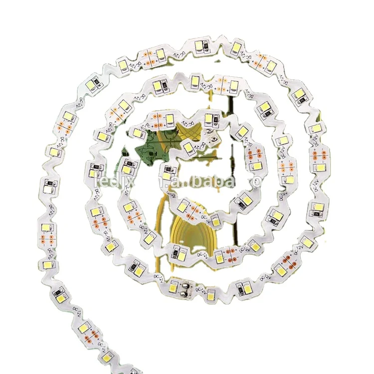 DC12V Waterproof High Bright Flexible Led Light Strip Diffuser SMD3528 White Led Strip