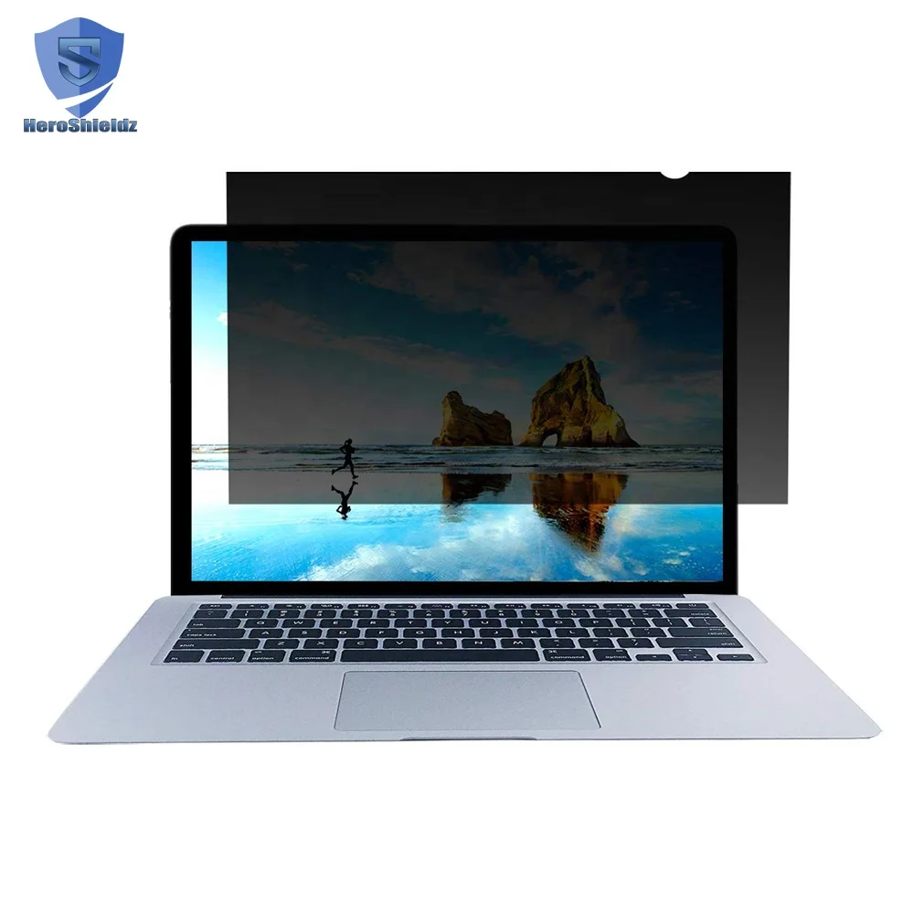Manufacture Price Anti-Glare Laptop Privacy Filter for 15' Widescreen Display, Removable Anti Peep/Spy Protective Shield Film