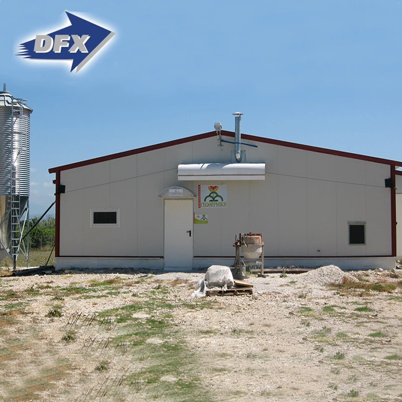 Курятник + Фермерский домик сборная стальная конструкция металлическая