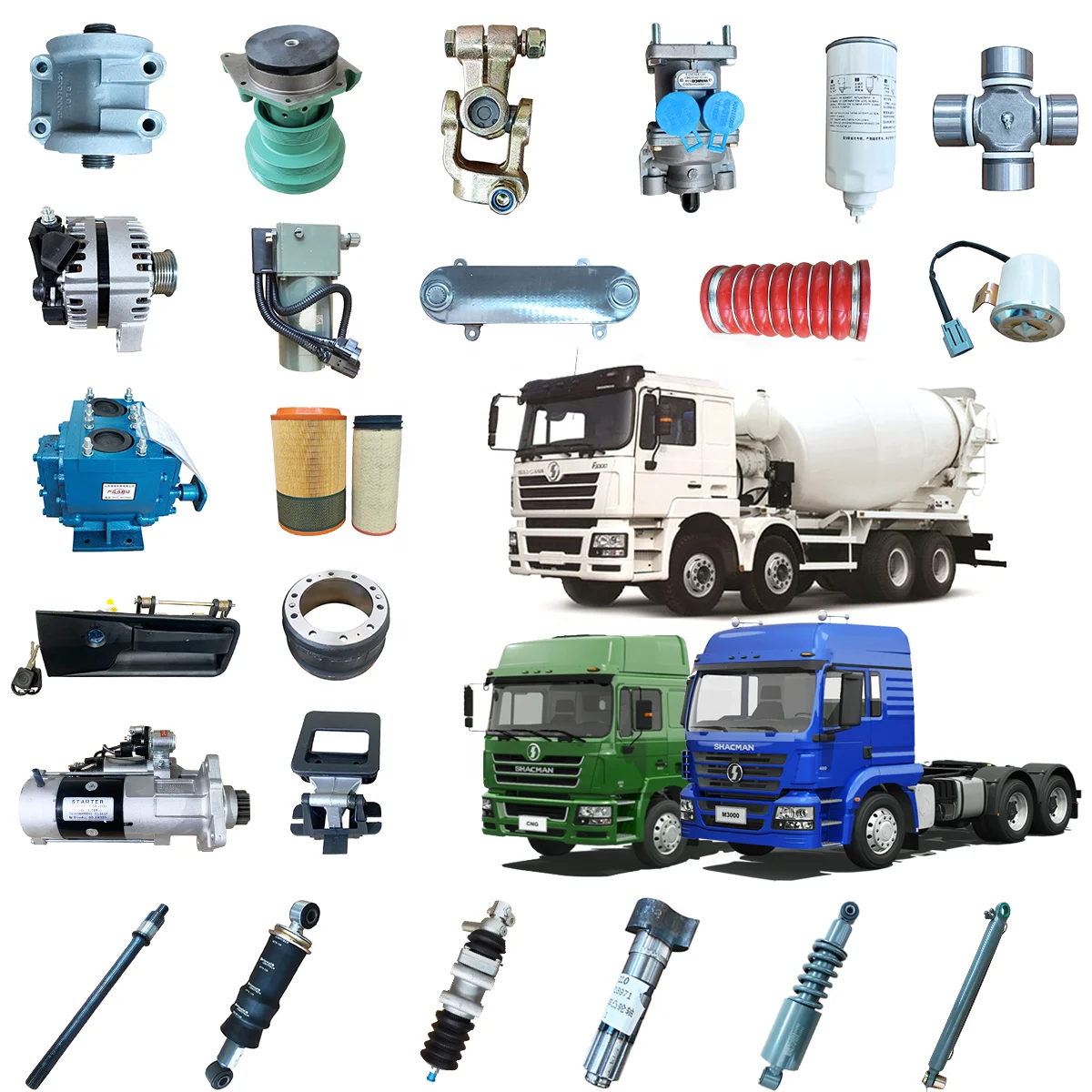 Wholesale Chinese Heavy Truck Daewoo Foton Forland Truck Parts Truck Accessories Lights Engine Parts