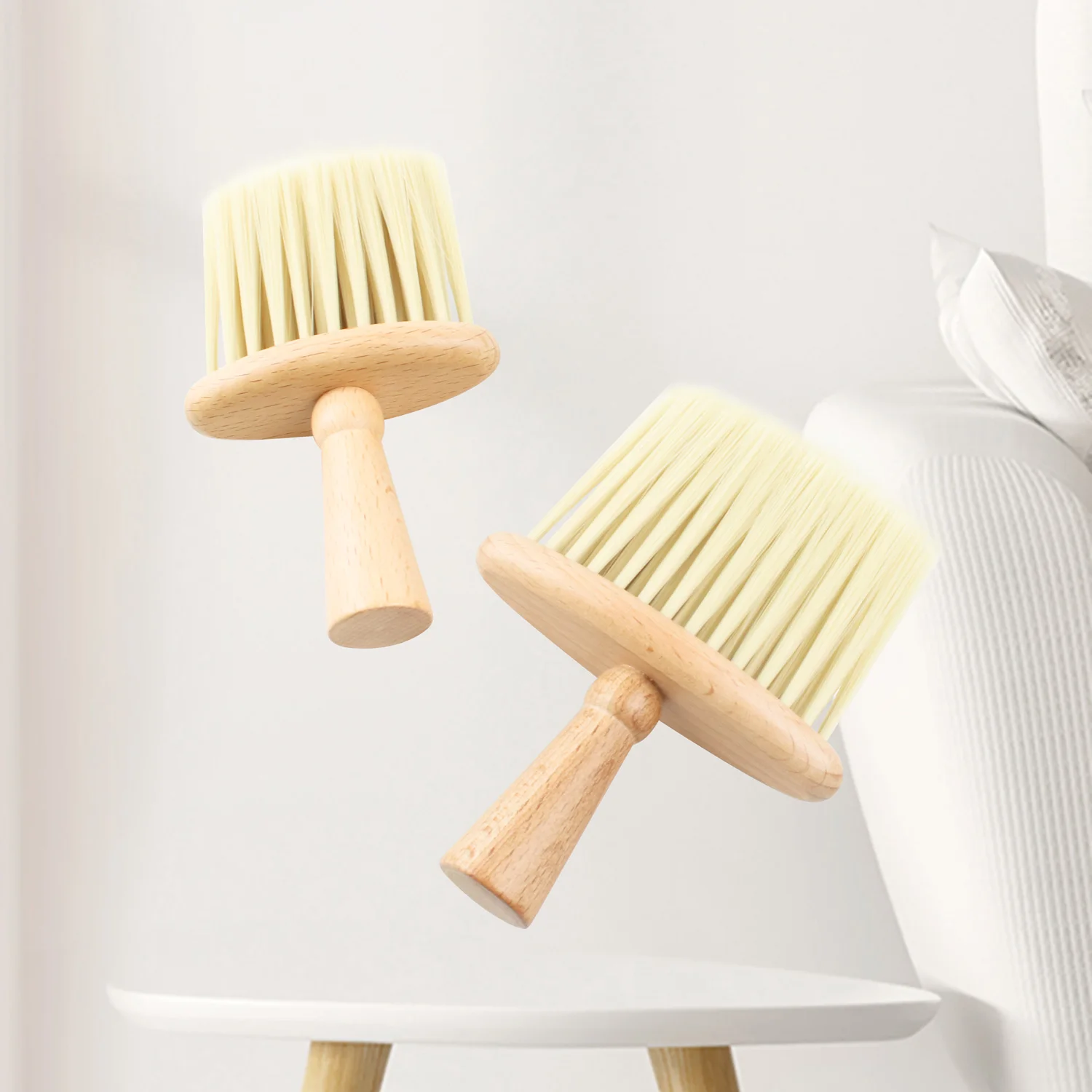 MJ Парикмахерская щетка для чистки шеи для стрижки волос мягкая щетка для чистки шеи профессиональный салонный парикмахерский инструмент