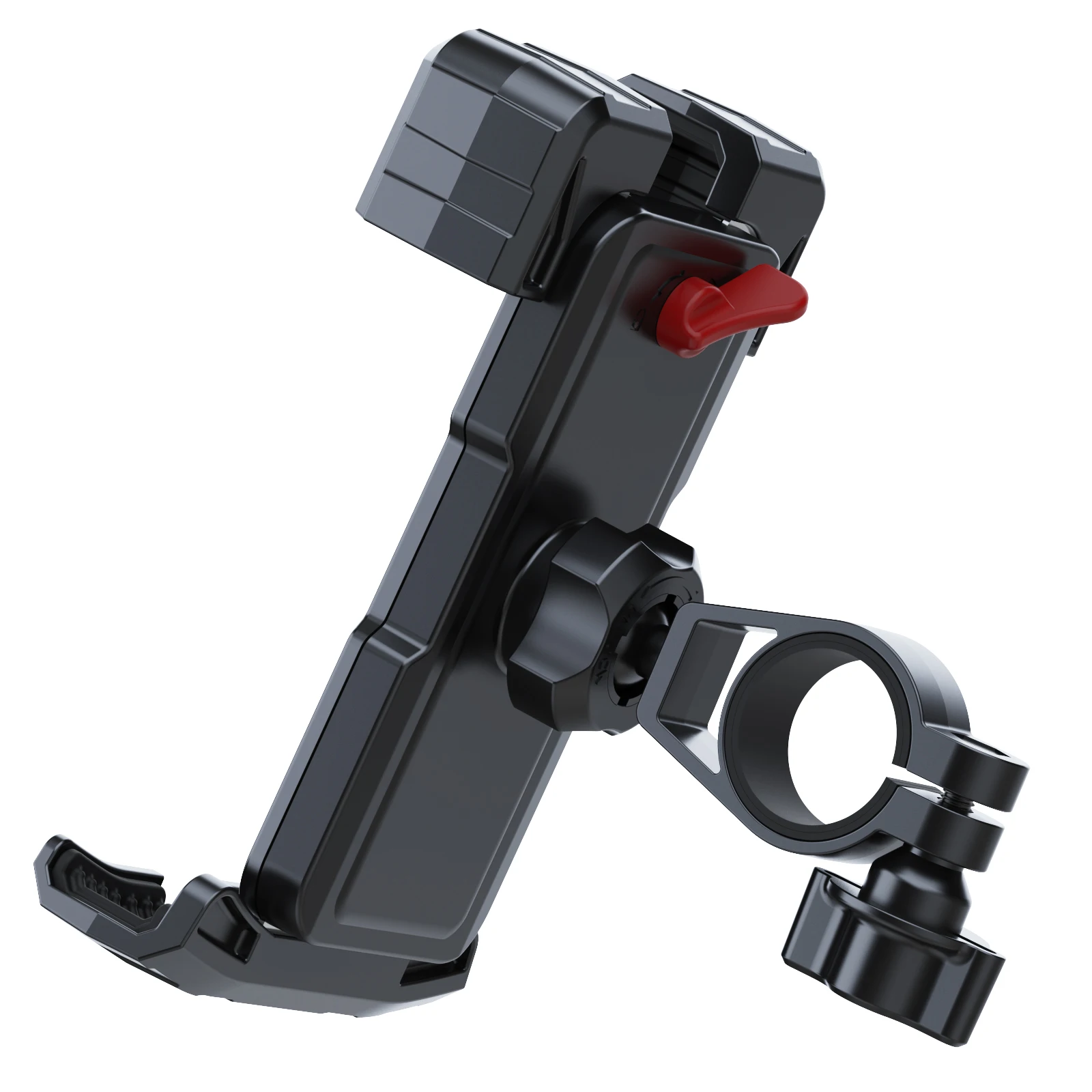 Motorcycle Phone Mount 2023 Sturdy Bike Phone Holder Handlebar Universal Mobile Phone Holder For Bicycle Motorcycle Accessories