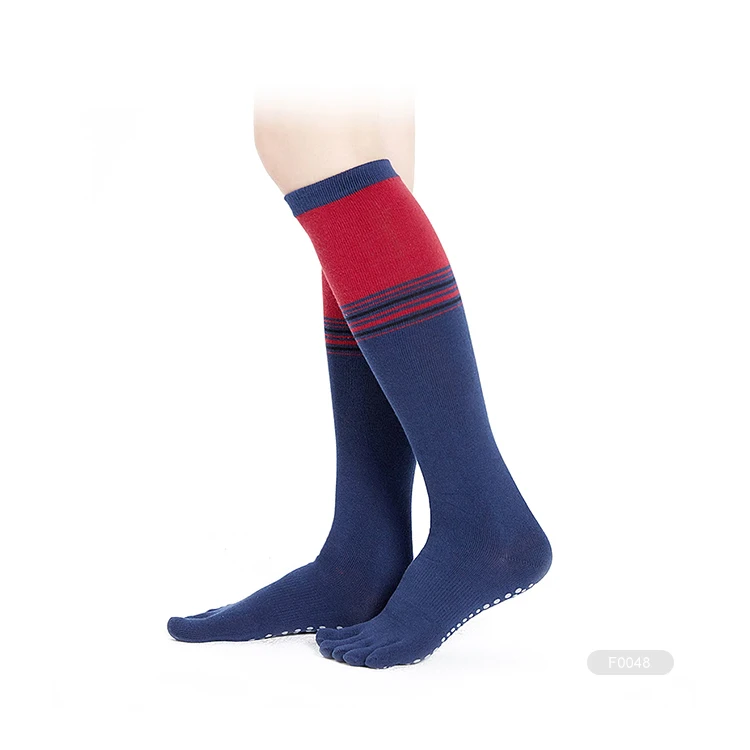 FY-II-0953 womens navy blue knee high socks womens navy knee high socks
