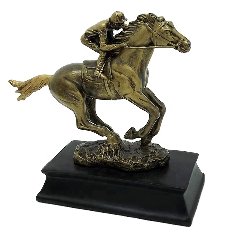 Horse racing trophy