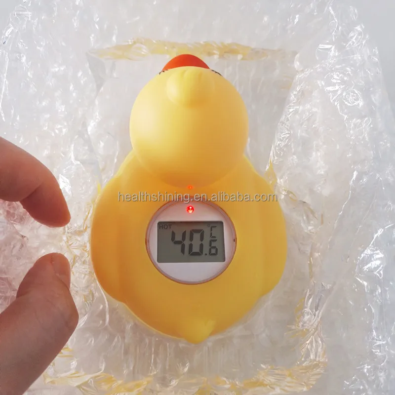 Factory direct low price swim pool lovely yellow duck  float waterproof safety Temperature tool digital Baby Bath thermometer