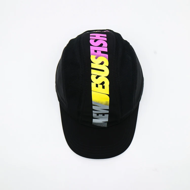 Wholesale Quick Dry Cap Running Hats Sports Hat Lightweight Breathable Soft Adjustable Outdoor with Print Logo Baseball Cap OEM