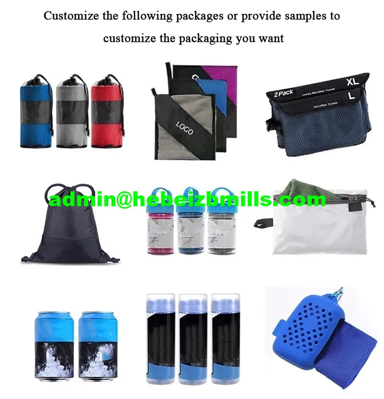  Quick dry Gym sports sweat travel Microfiber towel