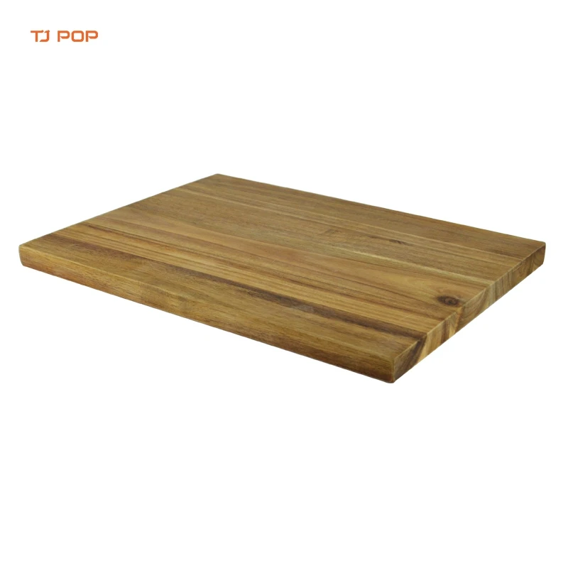 Custom Pattern Kitchen Cook Wooden Cheese Fruit Vegetable Serving Boards  Acacia Wood Silk Screen Chopping Blocks Cutting Board