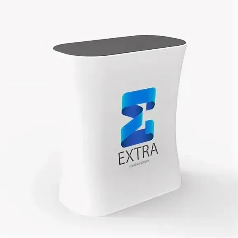 Custom Logo Portable Trade Show table Promotion Exhibition Reception Pop Up Counter Table Display