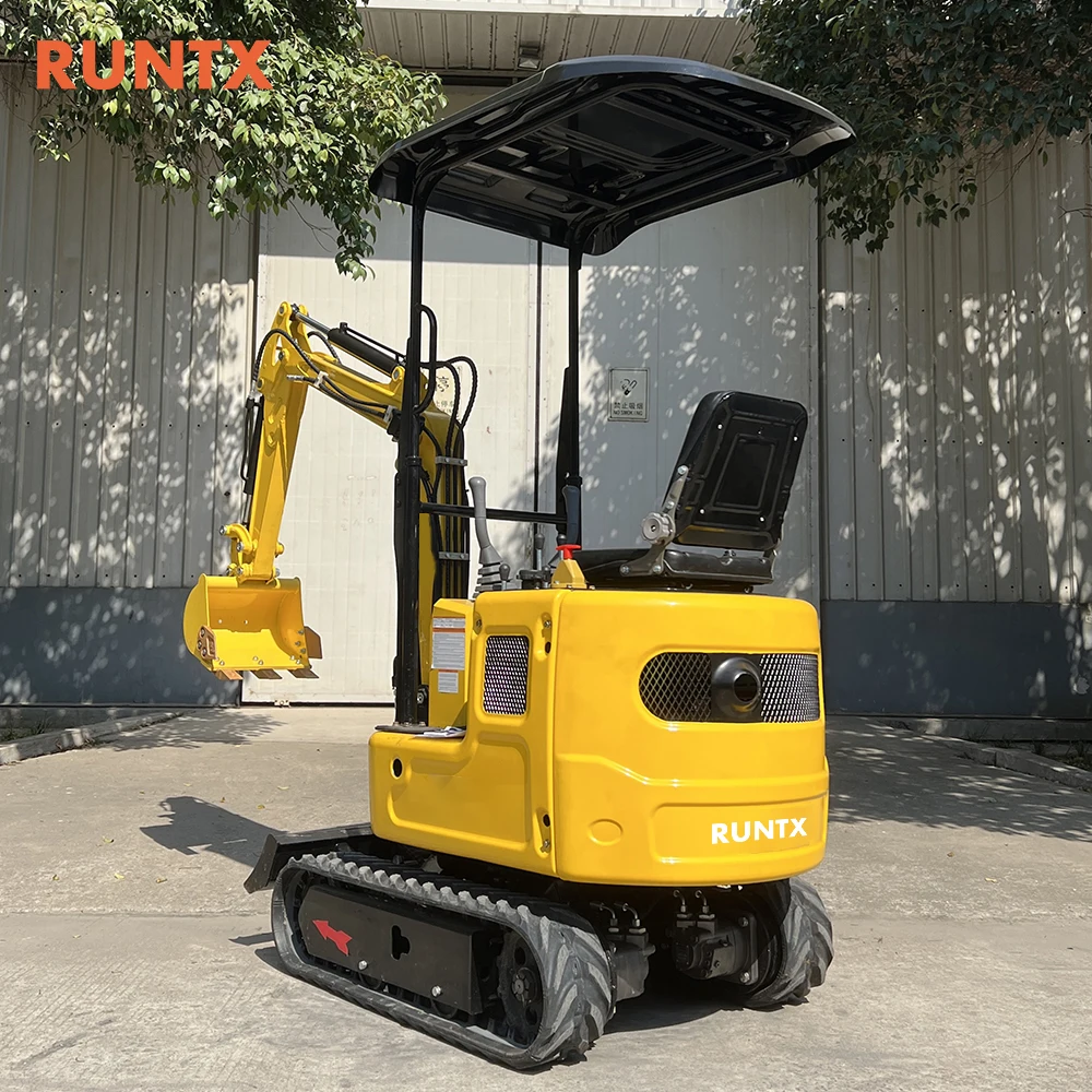 EPA/CE Certified Mini Excavator 0.8 Ton to 3 Ton Crawler Type with Hydraulic Bucket Small Micro Digger Machine Sale