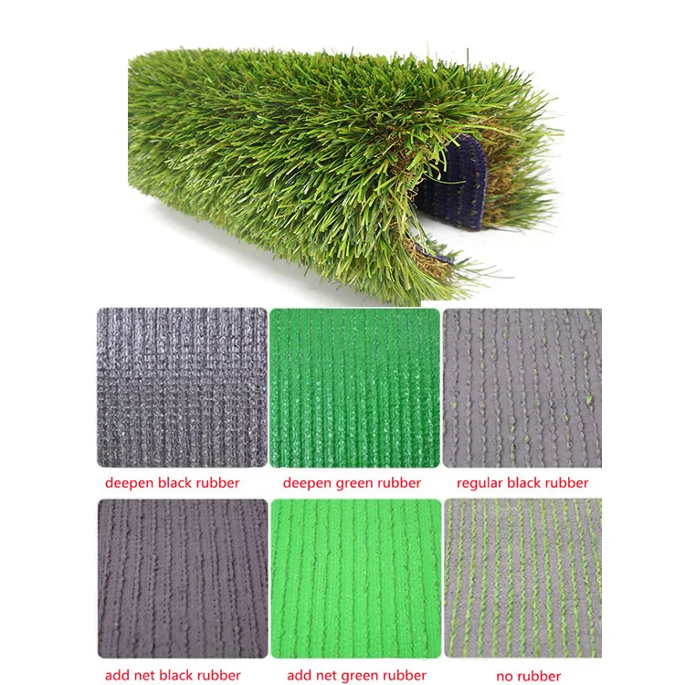 High Density 4 Colors Grass Yarn Garden Green Turf Artificial Grass Carpet Roll Artificial25mm