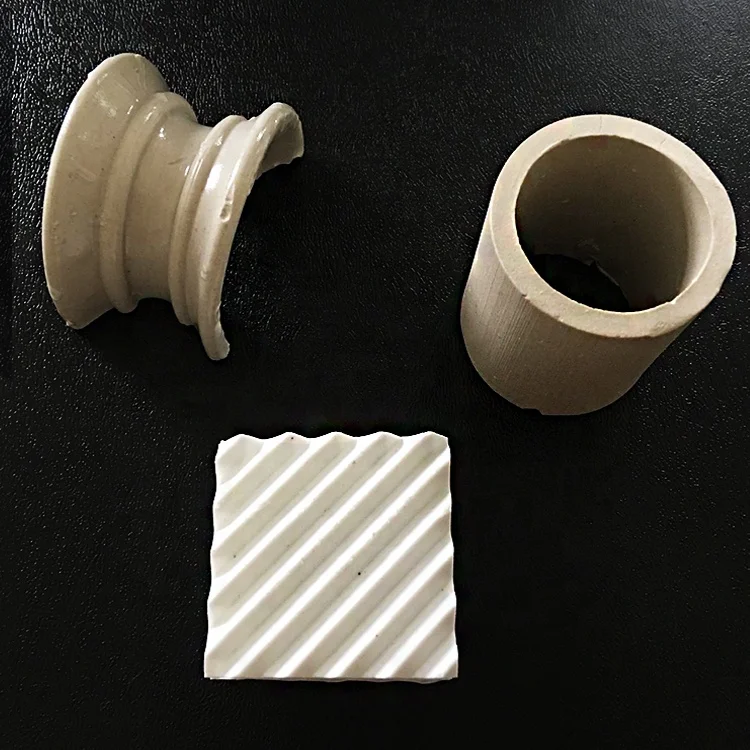 25mm 38mm 50mm 76mm Ceramic Pall Ring for Water Treatment