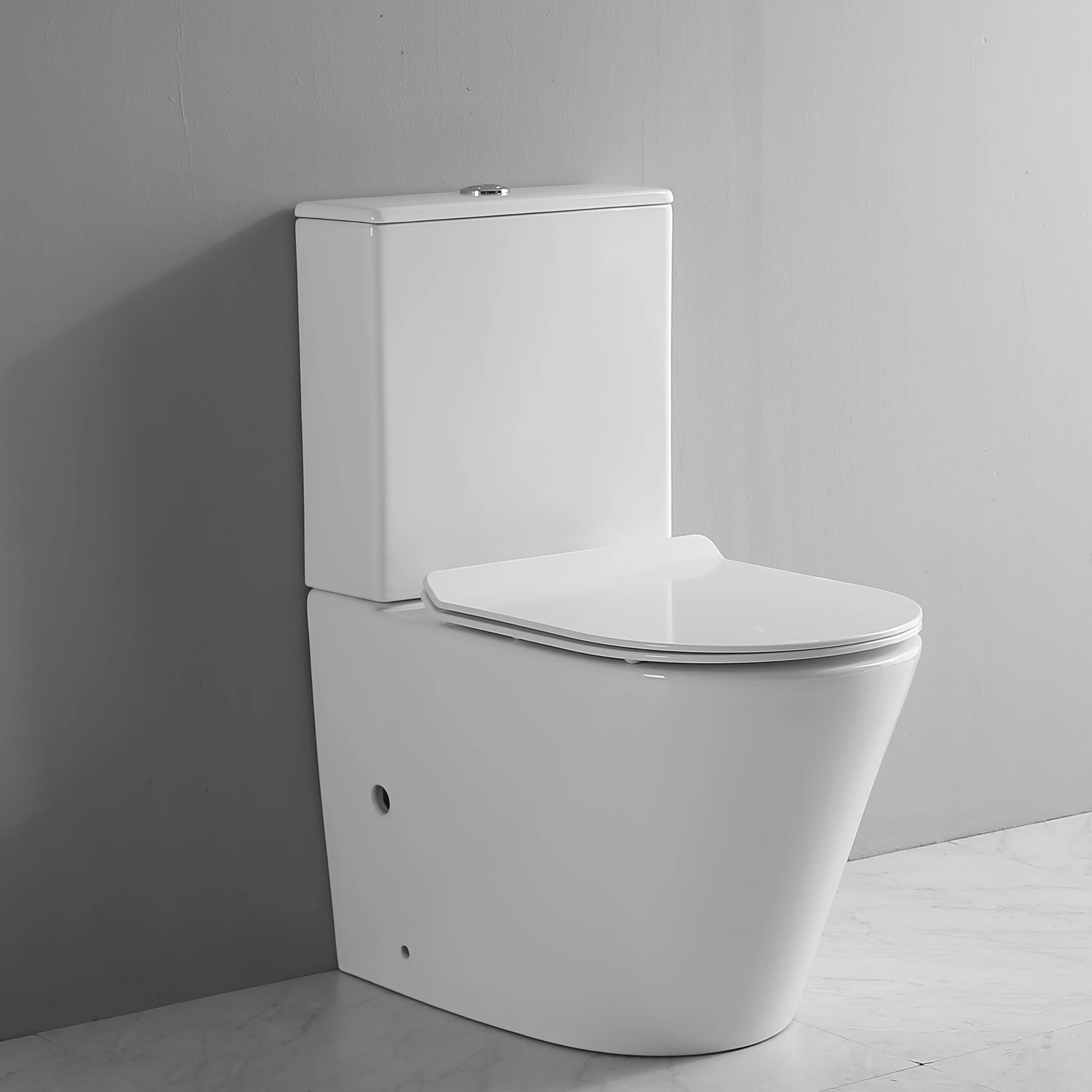 Австралийский стандарт без оправы, двухкомпонентный туалет, комод, заводская цена