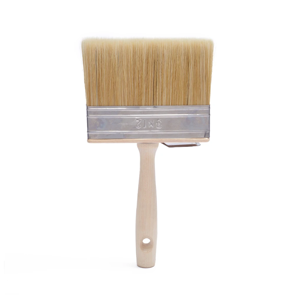Industrial Bristle Blended Bristle Block Brushes Professional Oil Paint Brush