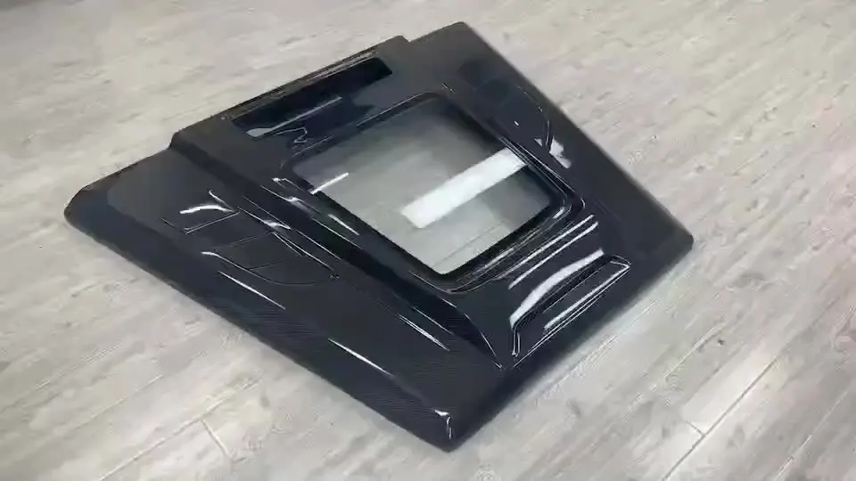 Good quality W463 G Class G500 G55 G63 Carbon Fiber Hood Bonnet Scoop For IMP Style