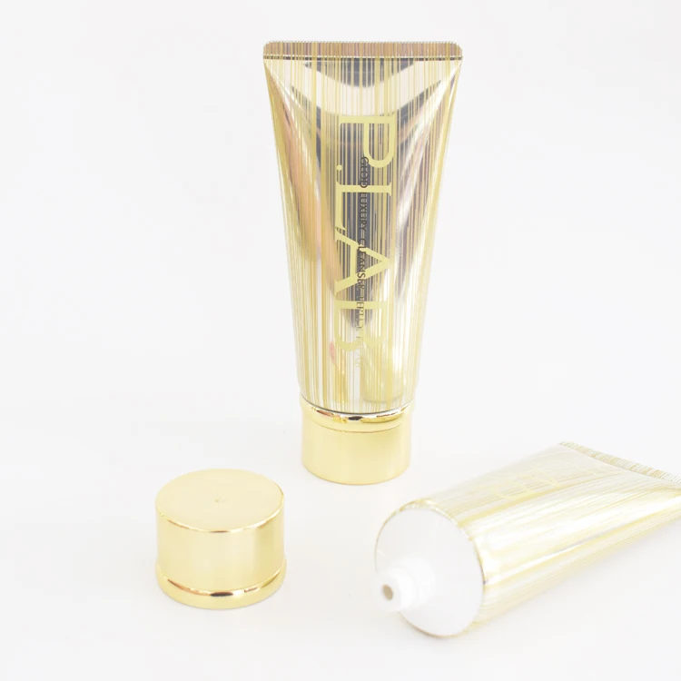 Aluminum laminated cosmetic tube for facial cleanser