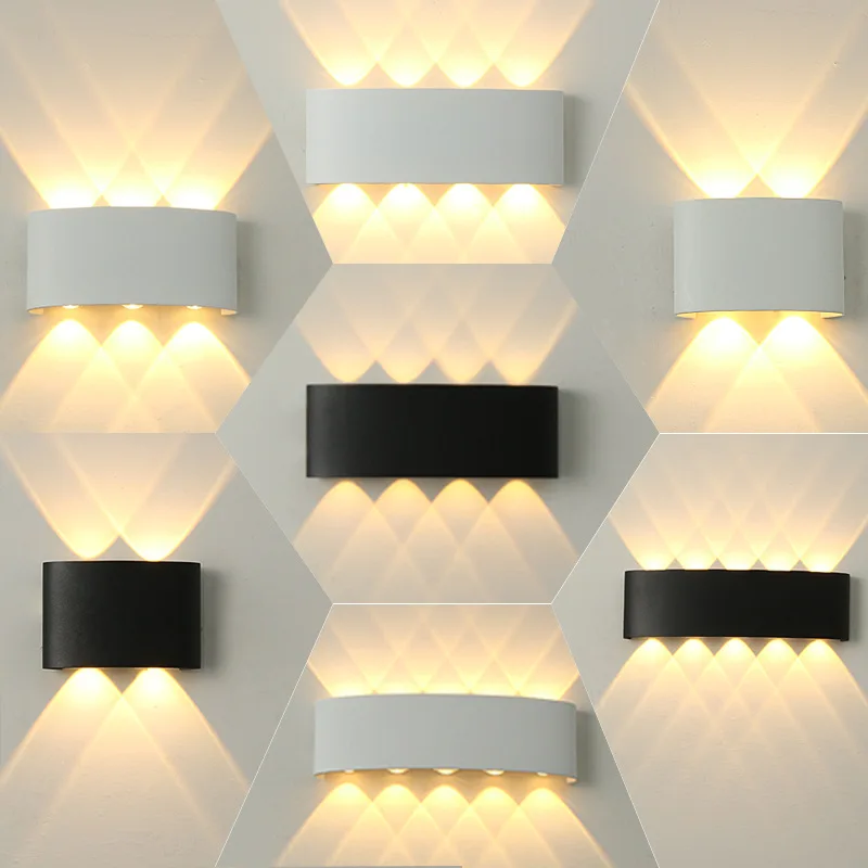 7W Outdoor surface Mounter Up And Down LED Wall Light